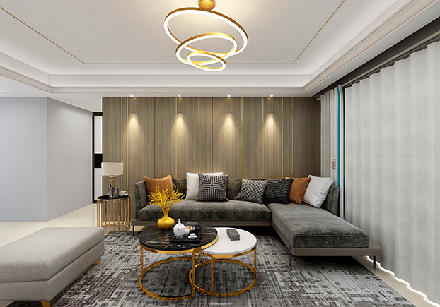 100㎡裝出四房輕奢風(fēng)，簡(jiǎn)直美得不像話