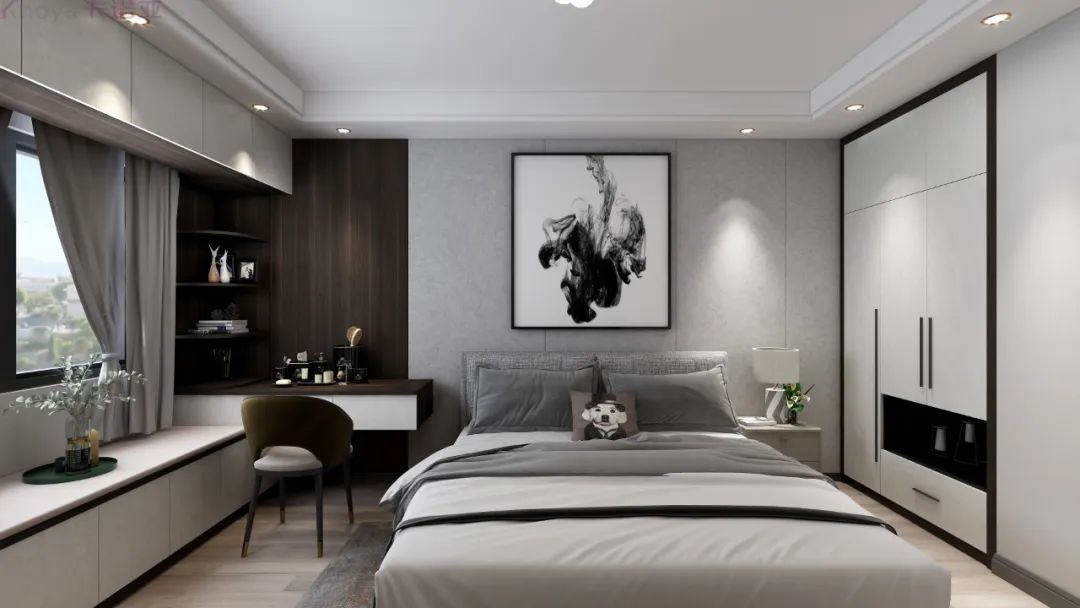 客廳做書柜、臥室設閱讀角