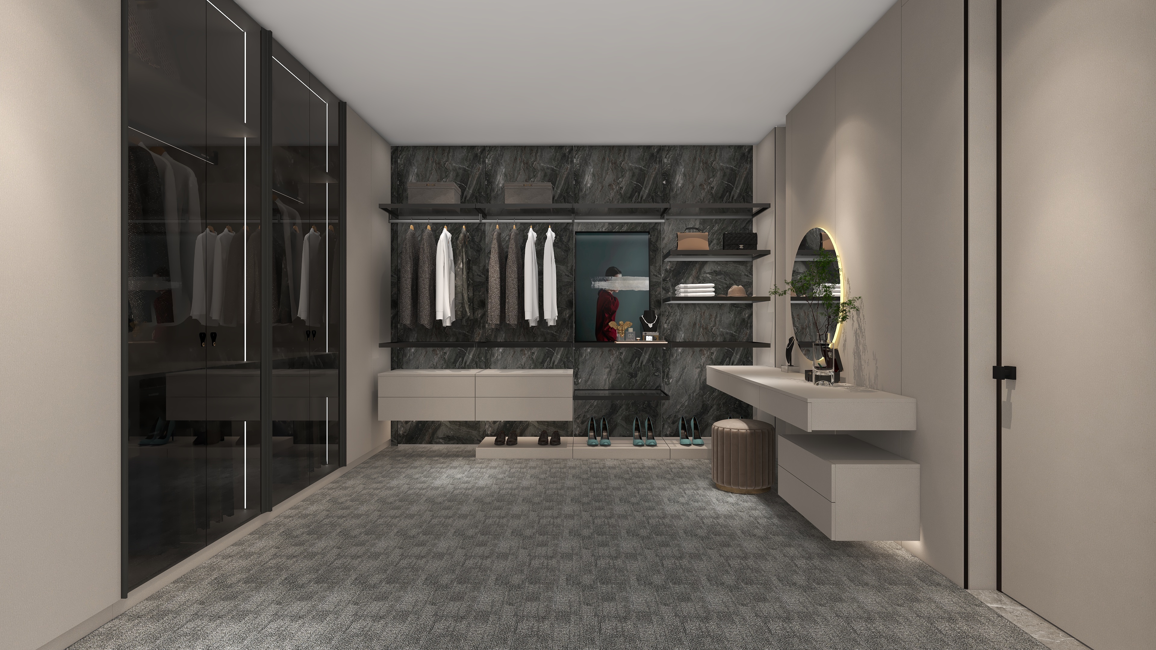 現(xiàn)代風(fēng)格博洛系列·衣帽間 現(xiàn)代風(fēng)格博洛系列·衣帽間