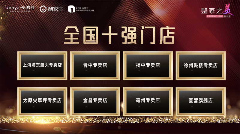 卡諾亞，全國十強門店